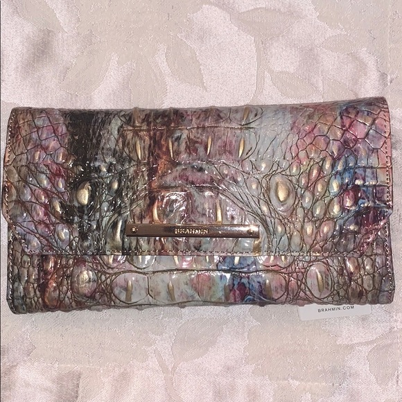 brahmin wallet opal